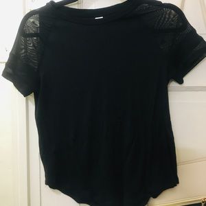 Black Crop Top